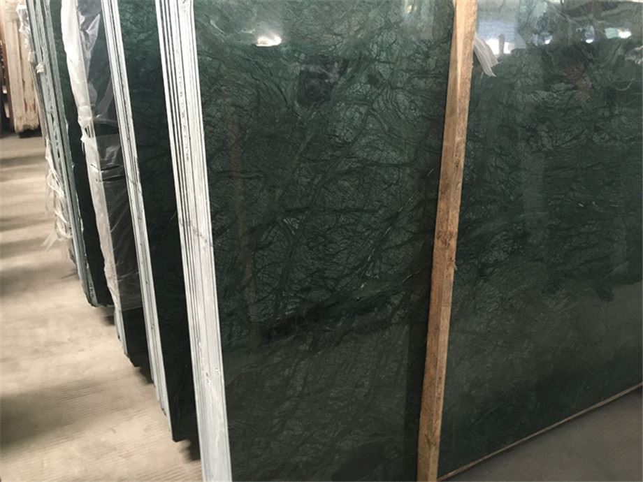Green Flower Marble