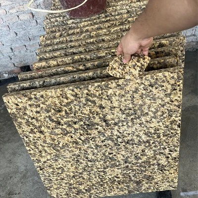 Tiger Yellow Granite Tiles Bushhammered 05 Tiger Yellow Granite Tiles Bushhammered 05