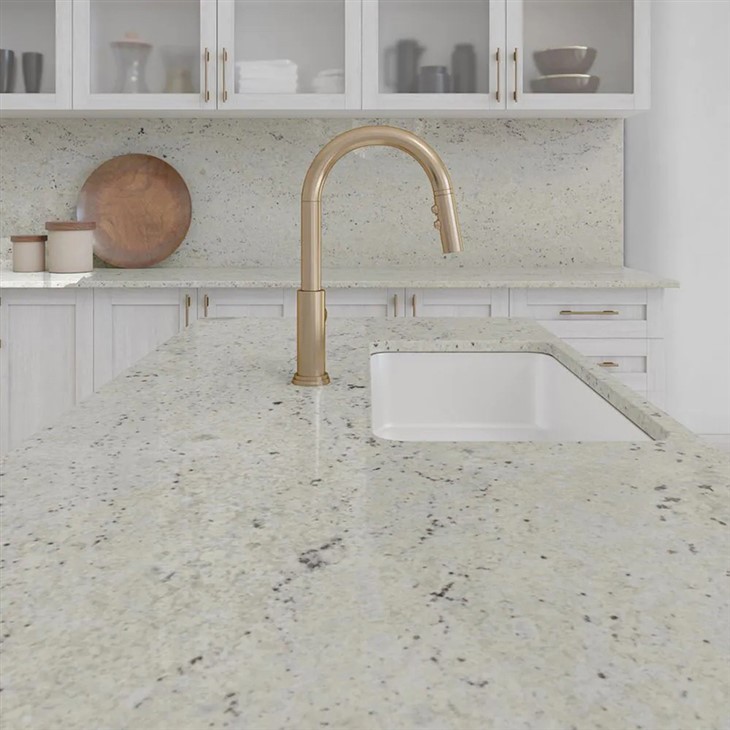 White Cotton Granite Countertops 4